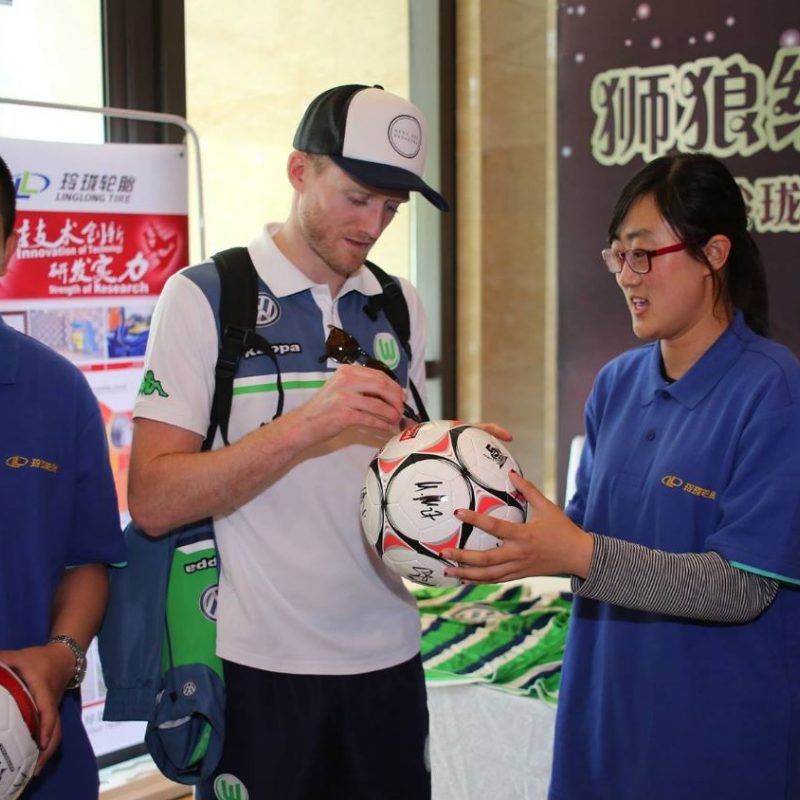 VfL Wolfsburg on a seven-day journey to China